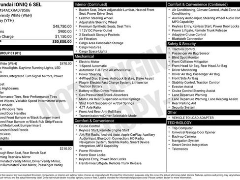 New 2024 Hyundai Ioniq 6 SEL image 6