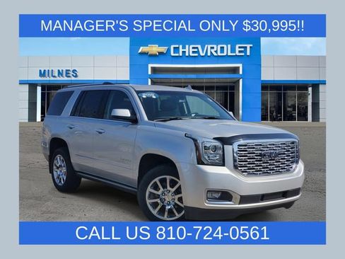 Certified 2019 GMC Yukon Denali w/ Open Road Package AWD/4WD image 1
