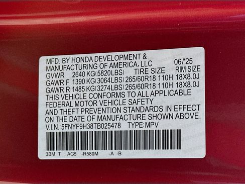 New 2026 Honda Passport RTL image 30