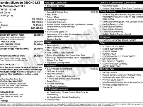 Used 2025 Chevrolet Silverado 2500 LTZ w/ Z71 Chrome Sport Edition image 6