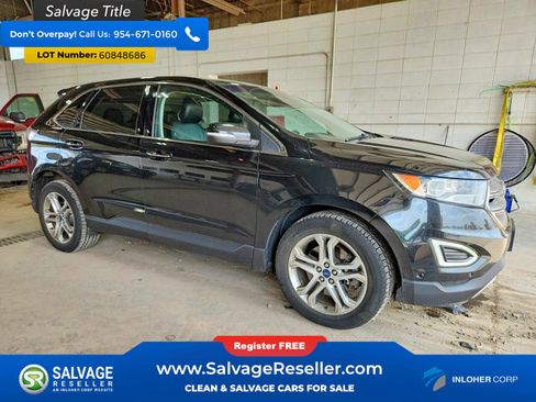 Used 2015 Ford Edge Titanium w/ Equipment Group 302A AWD/4WD image 5