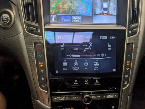 Used 2018 INFINITI Q50 Red Sport 400 w/ Sensory Package (Sport) RWD image 29