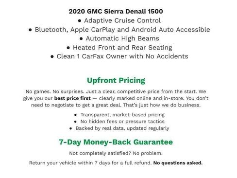 Used 2020 GMC Sierra 1500 Denali w/ Denali Premium Package AWD/4WD image 3