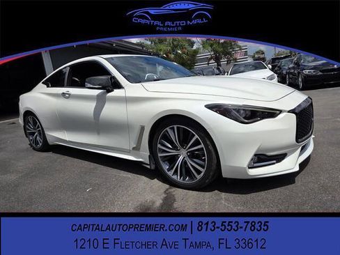 Used 2018 INFINITI Q60 3.0t Luxe w/ Sensory Package 3.0T Luxe RWD image 1