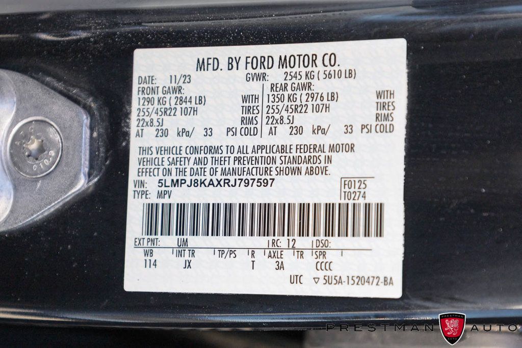 Used 2024 Lincoln Nautilus Reserve w/ Equipment Group 202A AWD/4WD image 43
