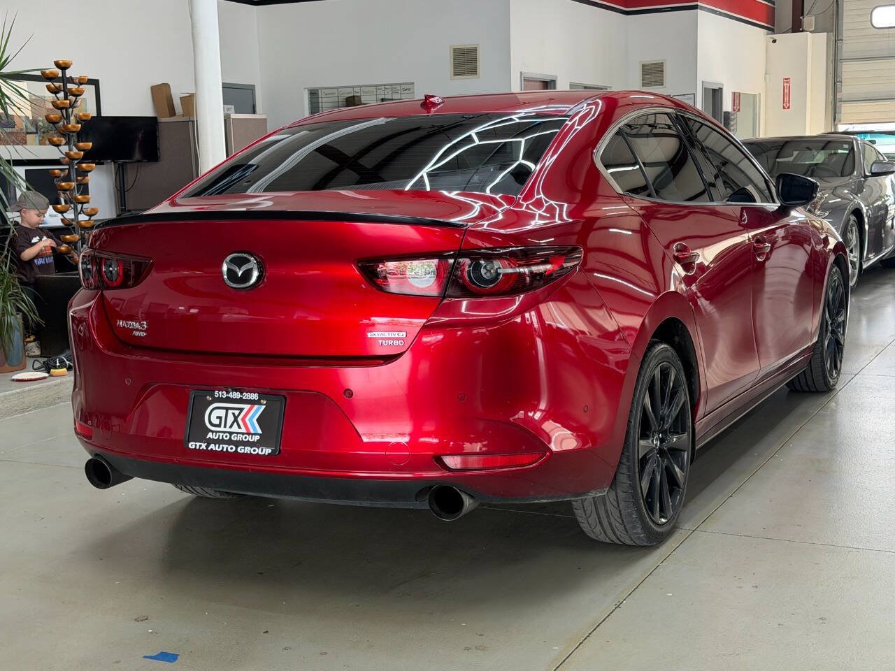 Used 2021 MAZDA MAZDA3 2.5 Turbo Sedan w/Premium Plus AWD/4WD image 2