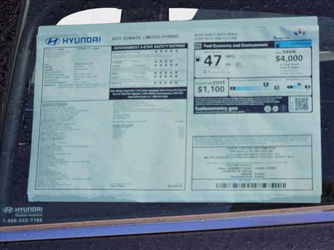 New 2025 Hyundai Sonata Limited image 16