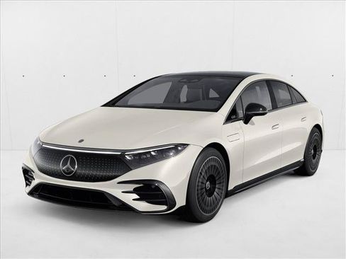 Used 2023 Mercedes-Benz EQS 580 4MATIC Sedan image 1