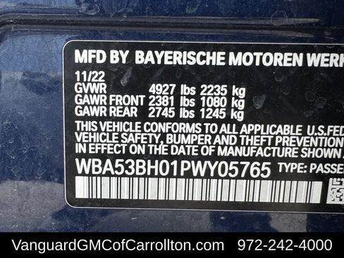 Used 2023 BMW 530i w/ M Sport Package RWD image 38