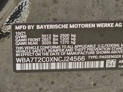 Used 2022 BMW 740i w/ Premium Package image 22