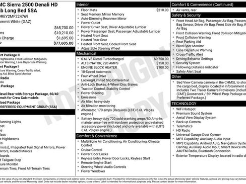 Used 2021 GMC Sierra 2500 Denali AWD/4WD image 27