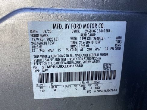 Used 2020 Ford Edge SEL w/ Convenience Package AWD/4WD image 39