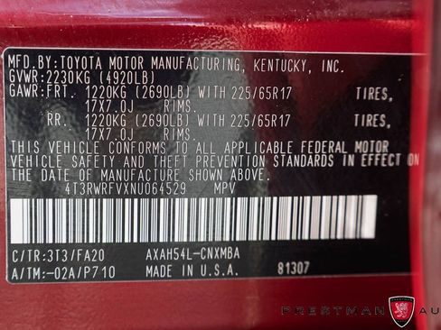 Used 2022 Toyota RAV4 XLE w/ Convenience Package AWD/4WD image 39
