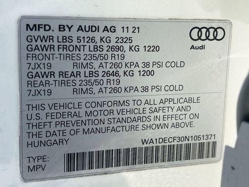 Certified 2022 Audi Q3 2.0T Premium w/ Convenience Package image 20