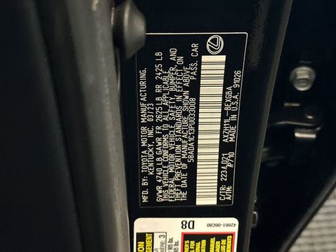 Certified 2023 Lexus ES 300h w/ Premium Package image 27