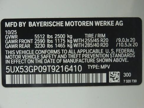 Used 2026 BMW X3 xDrive30i w/ Convenience Package AWD/4WD image 35