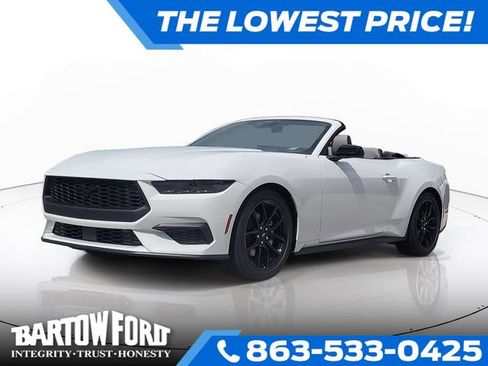 New 2026 Ford Mustang Convertible w/ Mustang Nite Pony Package RWD image 1