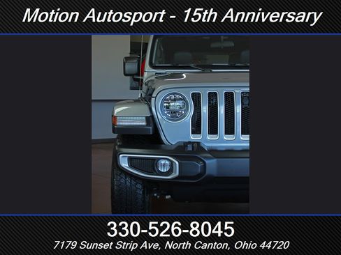 Used 2021 Jeep Wrangler Unlimited Sahara w/ LED Lighting Group AWD/4WD image 6