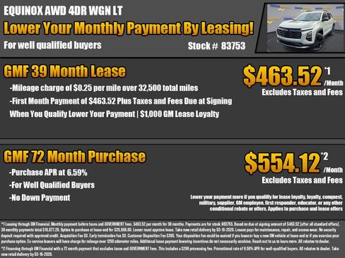 New 2026 Chevrolet Equinox LT w/ Midnight Edition image 2