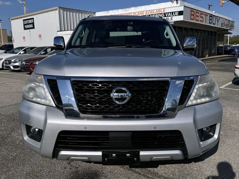 Used 2017 Nissan Armada Platinum w/ Captain Seat Package image 2