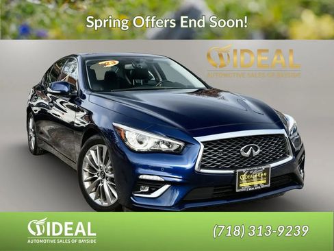 Used 2023 INFINITI Q50 Luxe w/ Cargo Package image 1