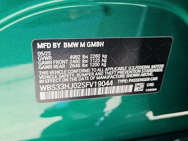Used 2025 BMW M3 Competition w/ M Carbon Exterior Package AWD/4WD image 25