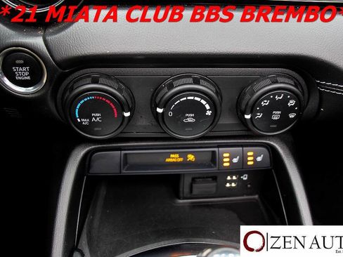 Used 2021 MAZDA MX-5 Miata Club w/ Brembo/BBS Recaro Package image 20