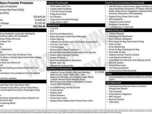 Certified 2023 Subaru Forester Premium AWD/4WD image 34