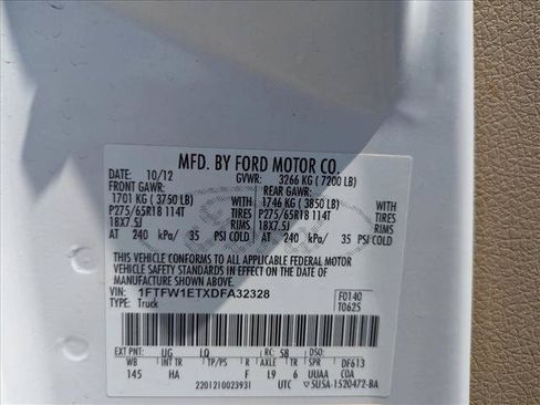 Used 2013 Ford F150 Lariat w/ Mid Equipment Group AWD/4WD image 15