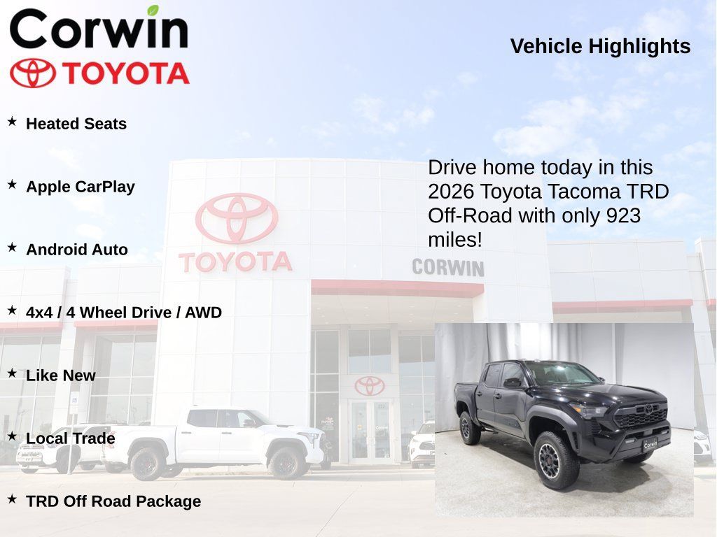 Used 2026 Toyota Tacoma TRD Off-Road AWD/4WD image 7