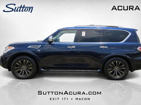 Used 2020 Nissan Armada Platinum w/ Captain's Chairs Package AWD/4WD image 1