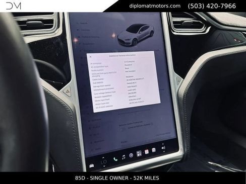 Used 2015 Tesla Model S 85D AWD/4WD image 34