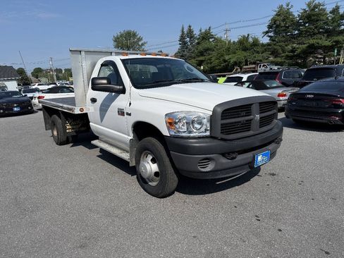 Used 2007 Dodge Ram 3500 Truck 4x4 Regular Cab DRW w/ HD Snow Plow Prep Group image 5