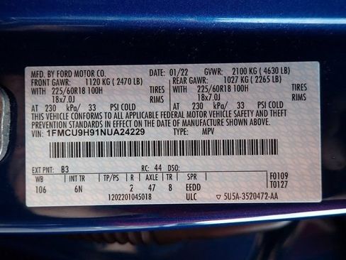 Certified 2022 Ford Escape SEL w/ Technology Package AWD/4WD image 23