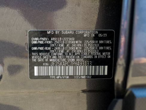 Used 2023 Subaru Forester Limited AWD/4WD image 63