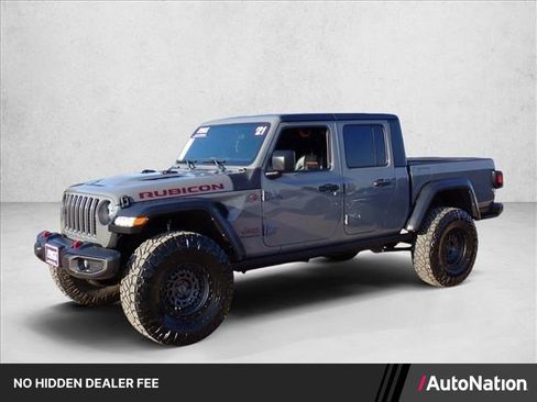 Used 2021 Jeep Gladiator Rubicon w/ Cold Weather Group AWD/4WD image 1