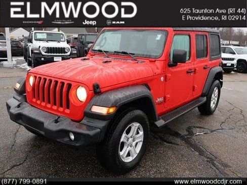 Certified 2021 Jeep Wrangler Unlimited Sport image 1