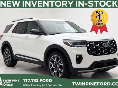 New 2025 Ford Explorer Platinum