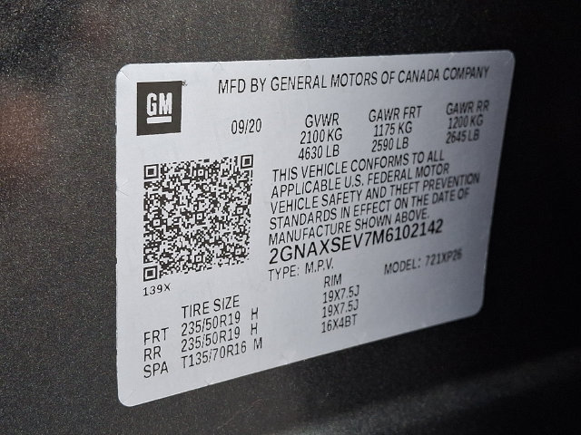 Used 2021 Chevrolet Equinox LS w/ LS Convenience Package AWD/4WD image 26