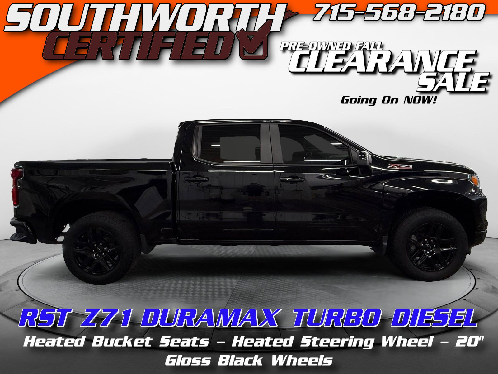 Used 2024 Chevrolet Silverado 1500 RST w/ Z71 Off-Road Package AWD/4WD image 1