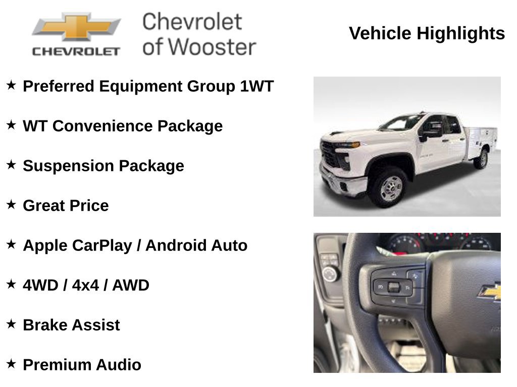 Used 2025 Chevrolet Silverado 2500 W/T w/ WT Convenience Package RWD image 2