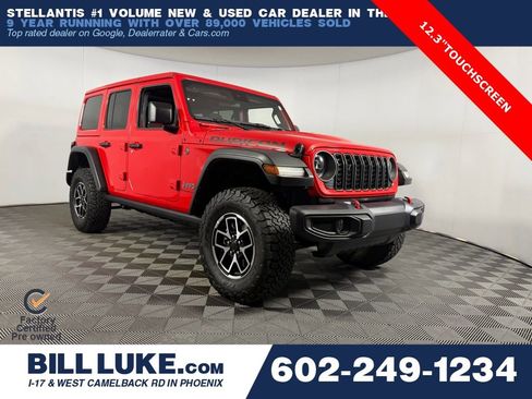 Certified 2025 Jeep Wrangler Unlimited Rubicon image 1