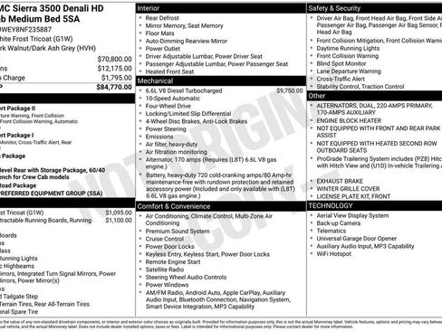 Used 2022 GMC Sierra 3500 Denali image 2