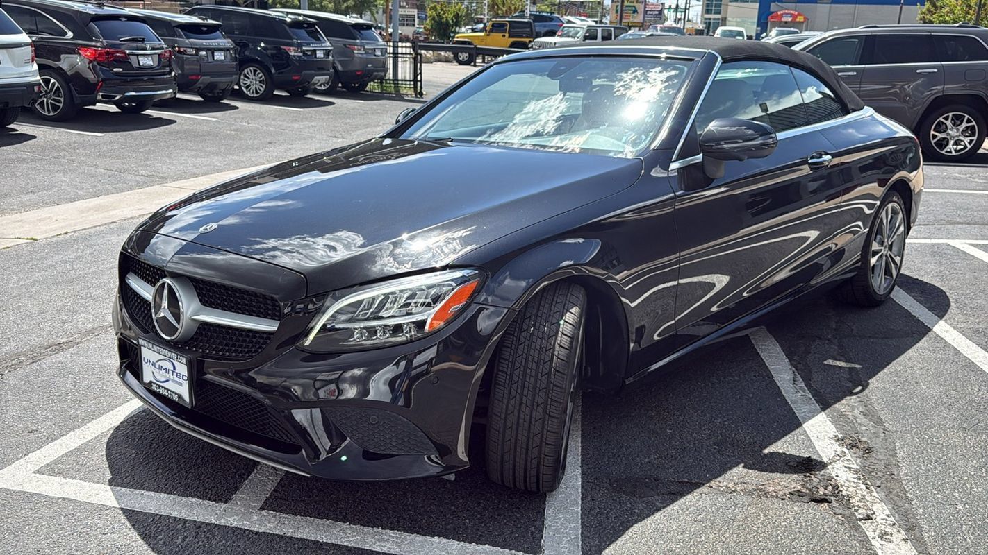 Used 2020 Mercedes-Benz C 300 4MATIC Cabriolet w/ Parking Assistance Package image 7
