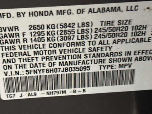 Used 2018 Honda Pilot Elite image 30