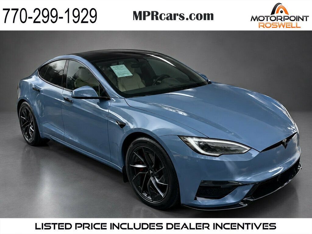 Used 2026 Tesla Model S Plaid AWD/4WD image 1