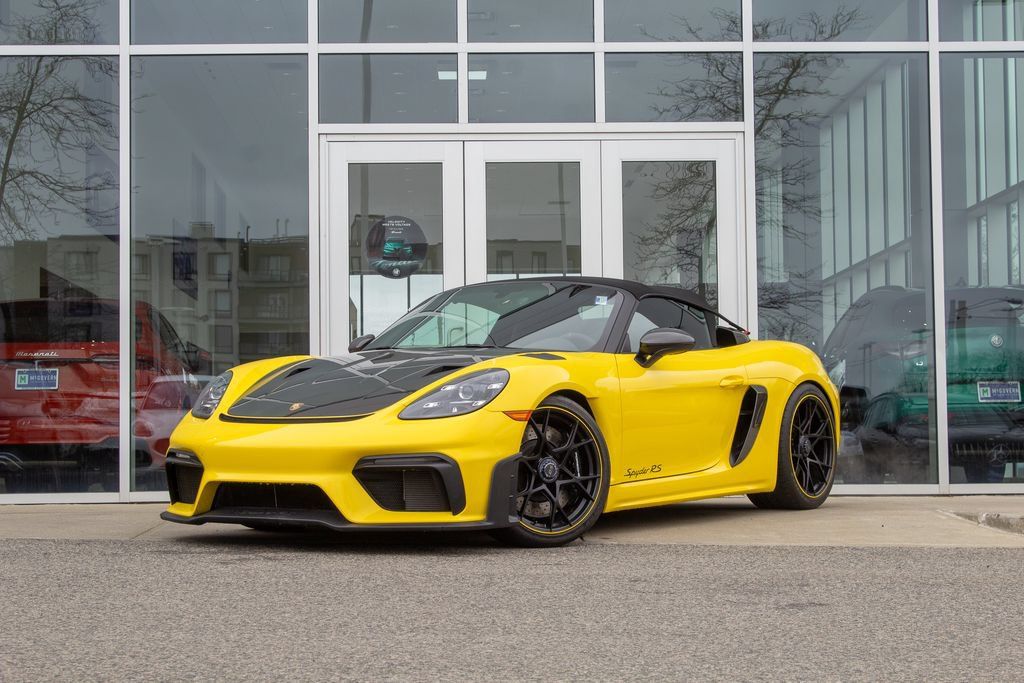Used 2024 Porsche 718 Boxster Spyder RS w/ Weissach Package RWD image 1