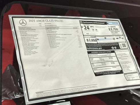 New 2025 Mercedes-Benz GLA 35 AMG 4MATIC image 30