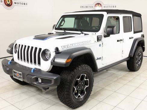 Used 2022 Jeep Wrangler Unlimited Rubicon 4xe w/ Safety Group image 5
