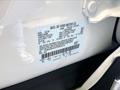 New 2026 Ford Explorer Platinum AWD/4WD image 8